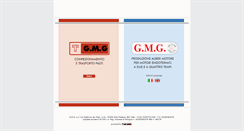 Desktop Screenshot of gmg-srl.com