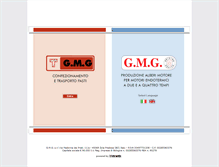 Tablet Screenshot of gmg-srl.com